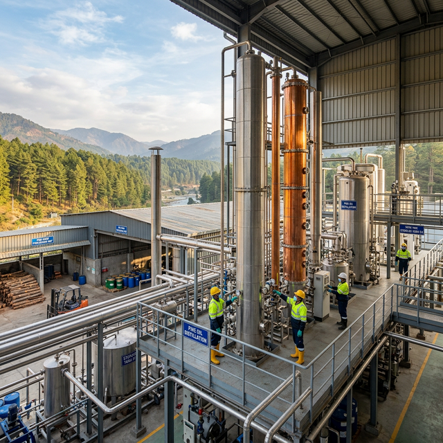 JMD Polymers Distillation Facility
